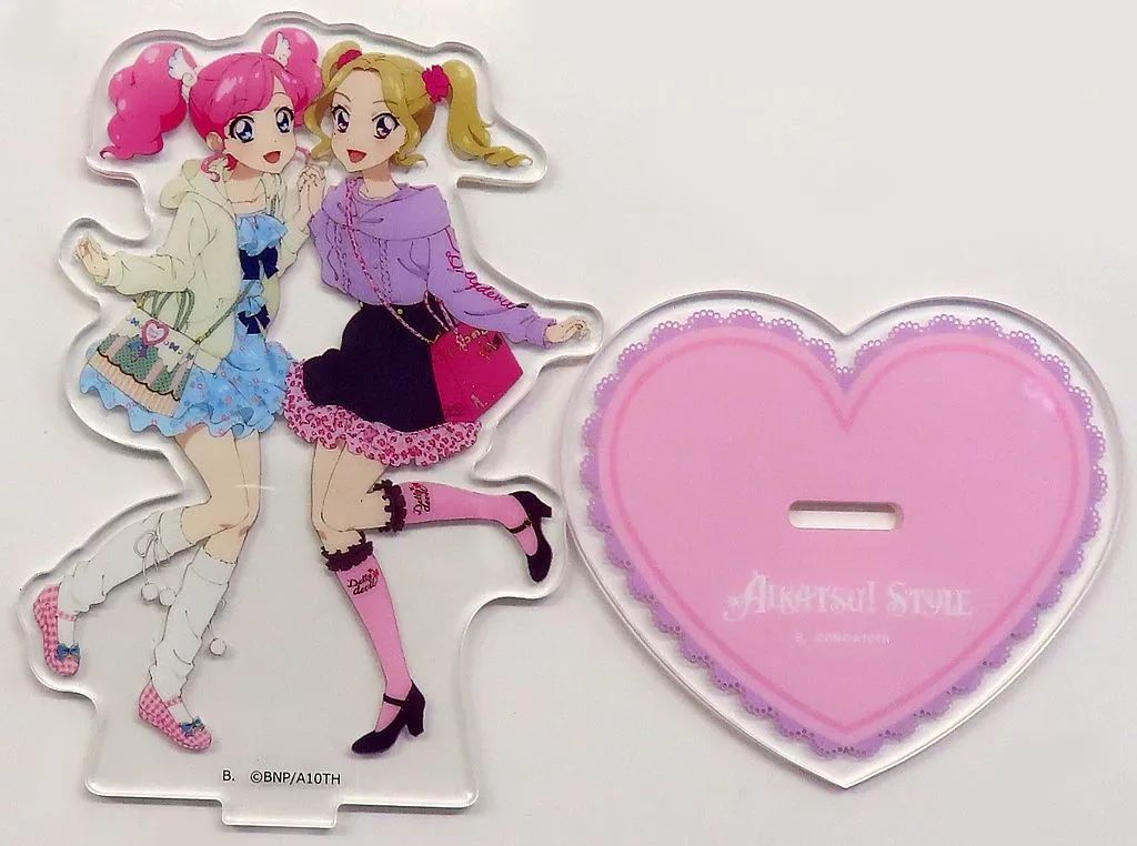 中古】アクリルスタンド・アクリルパネル 天羽まどか＆大地のの