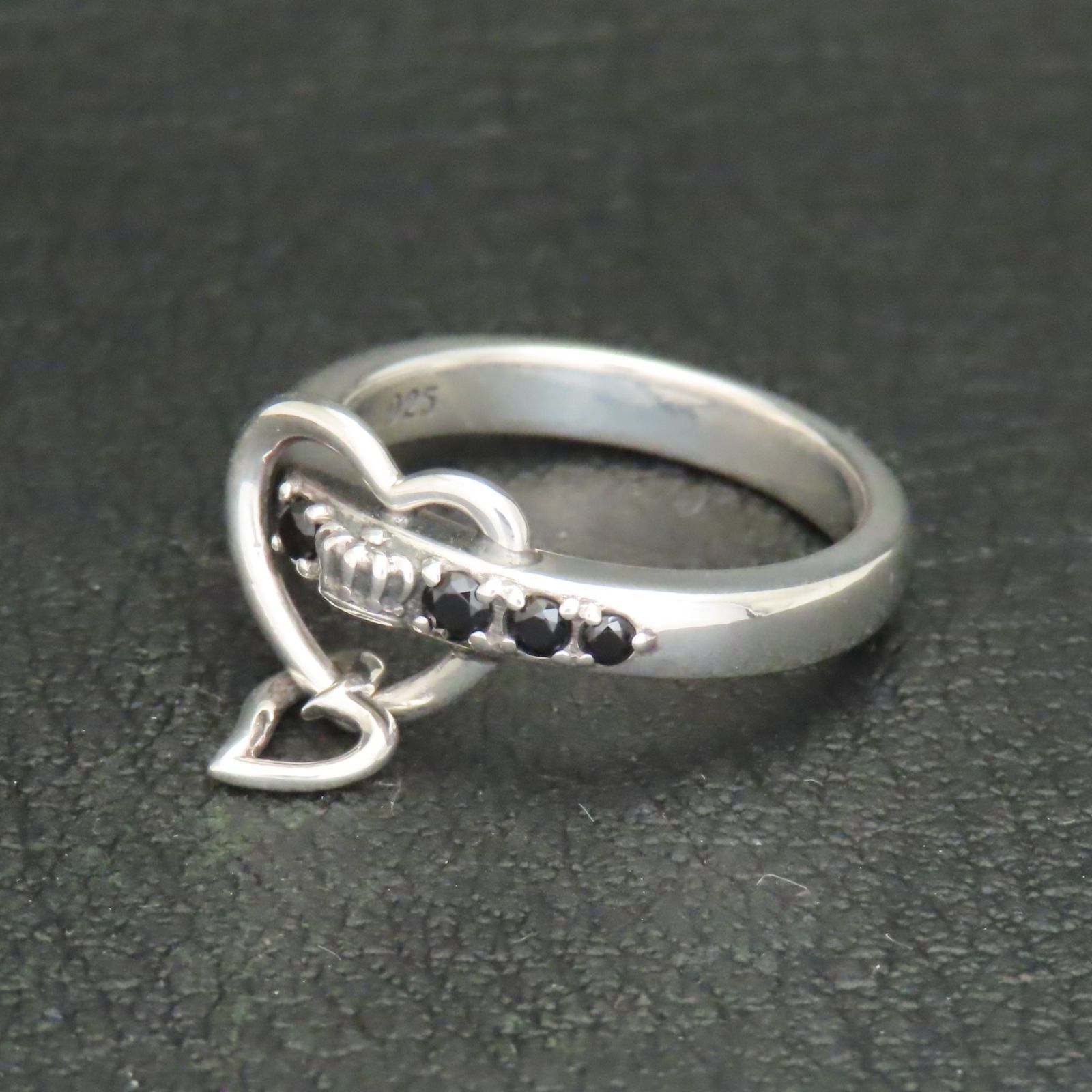 新品同様 美品 JUSTIN DAVIS LUV&HATE RING ジャスティン