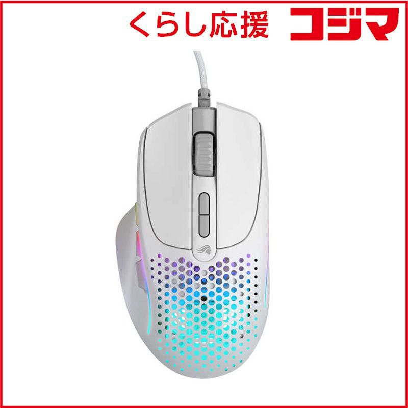 未開封 GLORIOUS ゲーミングマウス Glorious Model I 2 Wired 有線 | 9ボタン White GLO-MS-IV2-W-WHT ♥ 送料無料