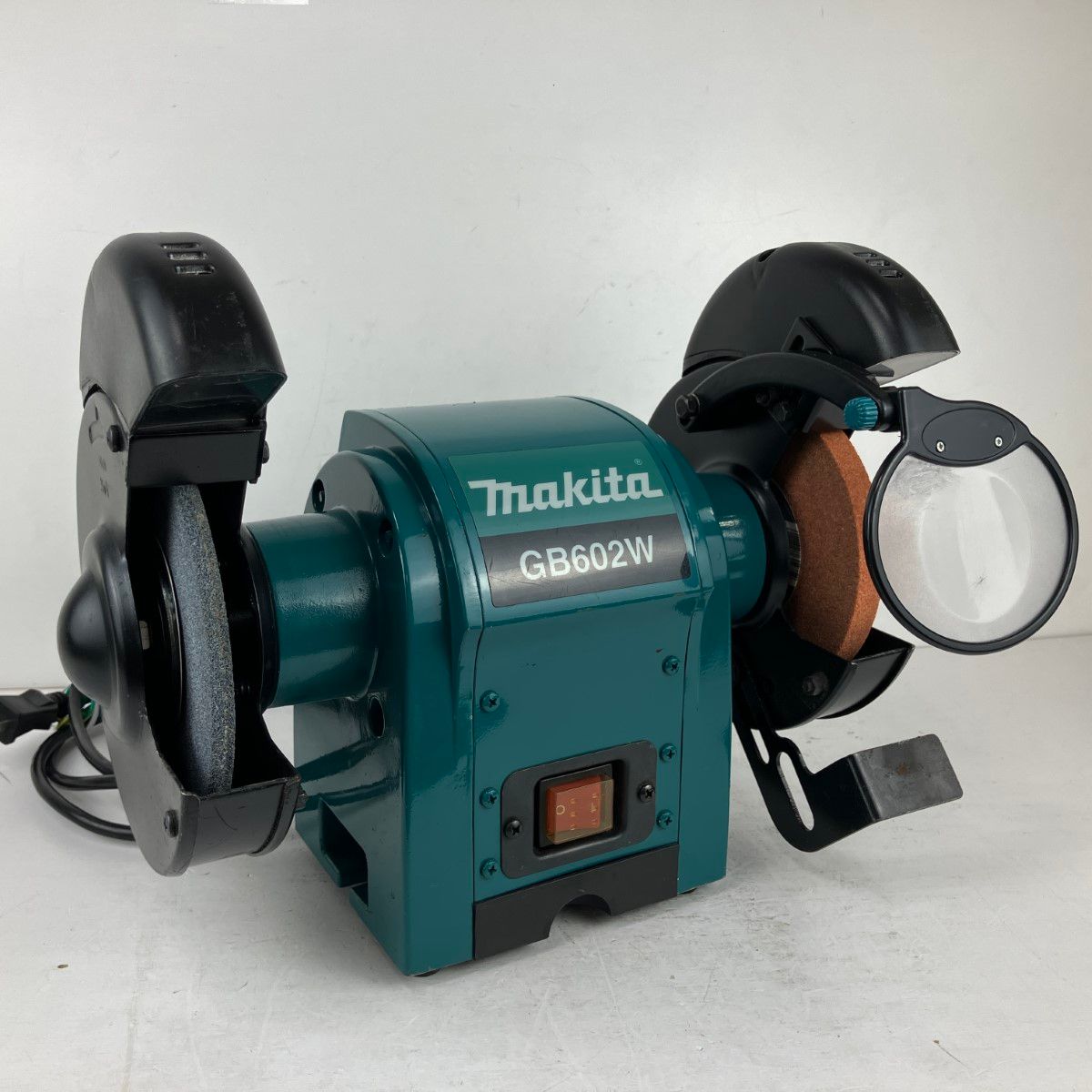 未使用】makita マキタ GB602W 150mm 卓上グラインダ 100V 両頭 未使用】makita マキタ GB602W 150mm 卓上グラインダ 100V 両頭