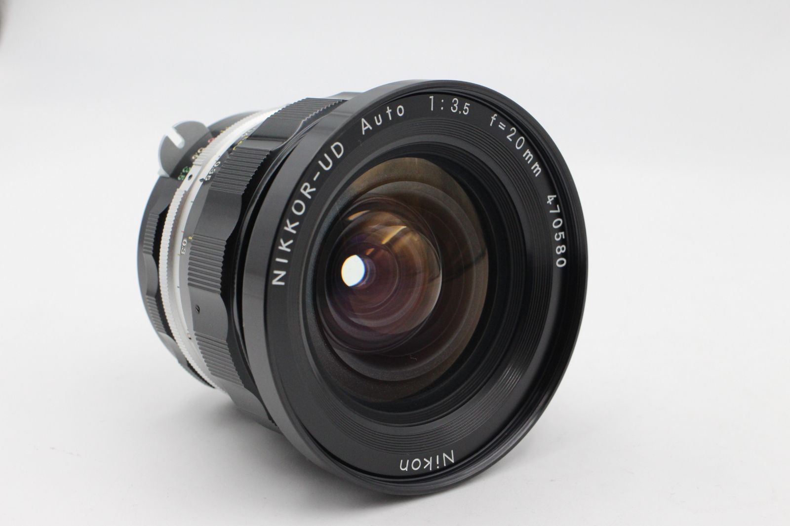 広角レンズ NIKKOR-UD Auto 1:3.5 20mm Nikon NIKKOR-UD Auto 20mm f/3.5(ニコン) - 中古カメラ・レンズ