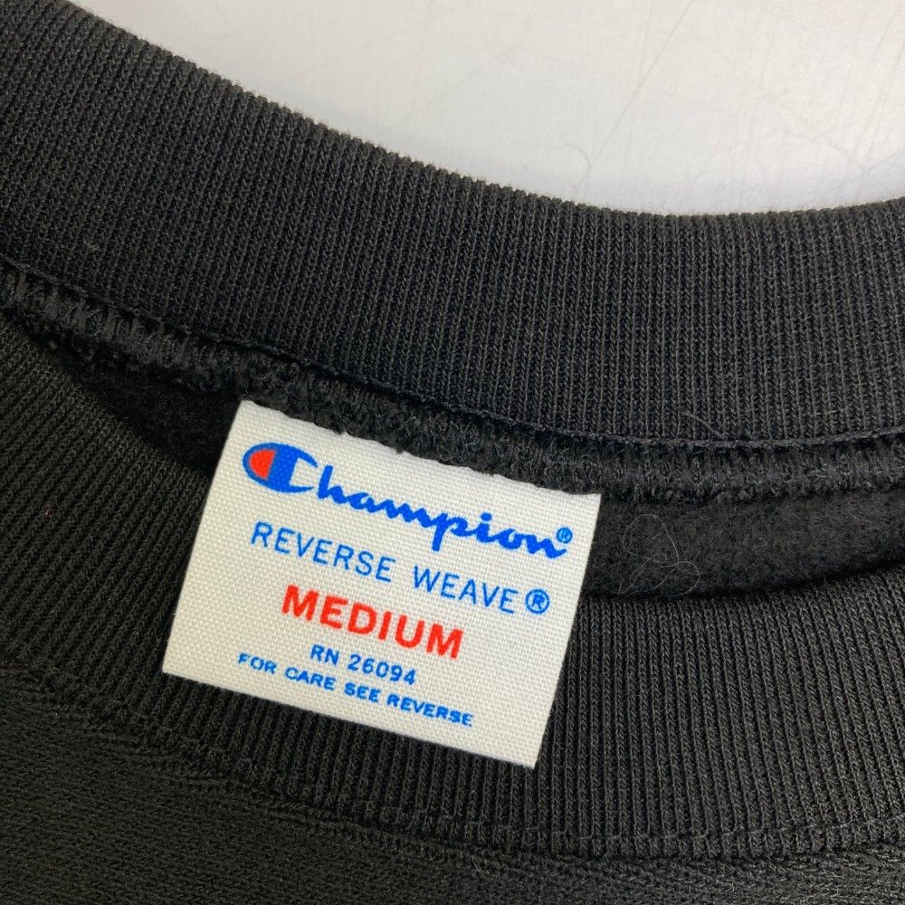 サイズ：MEDIUM BEAMS GOLF ビームスゴルフ ×Champion スウェットトレーナー  ブラック系 [240101445000] ゴルフウェア メンズ ストスト サイズ：MEDIUM BEAMS GOLF ビームスゴルフ ×Champion