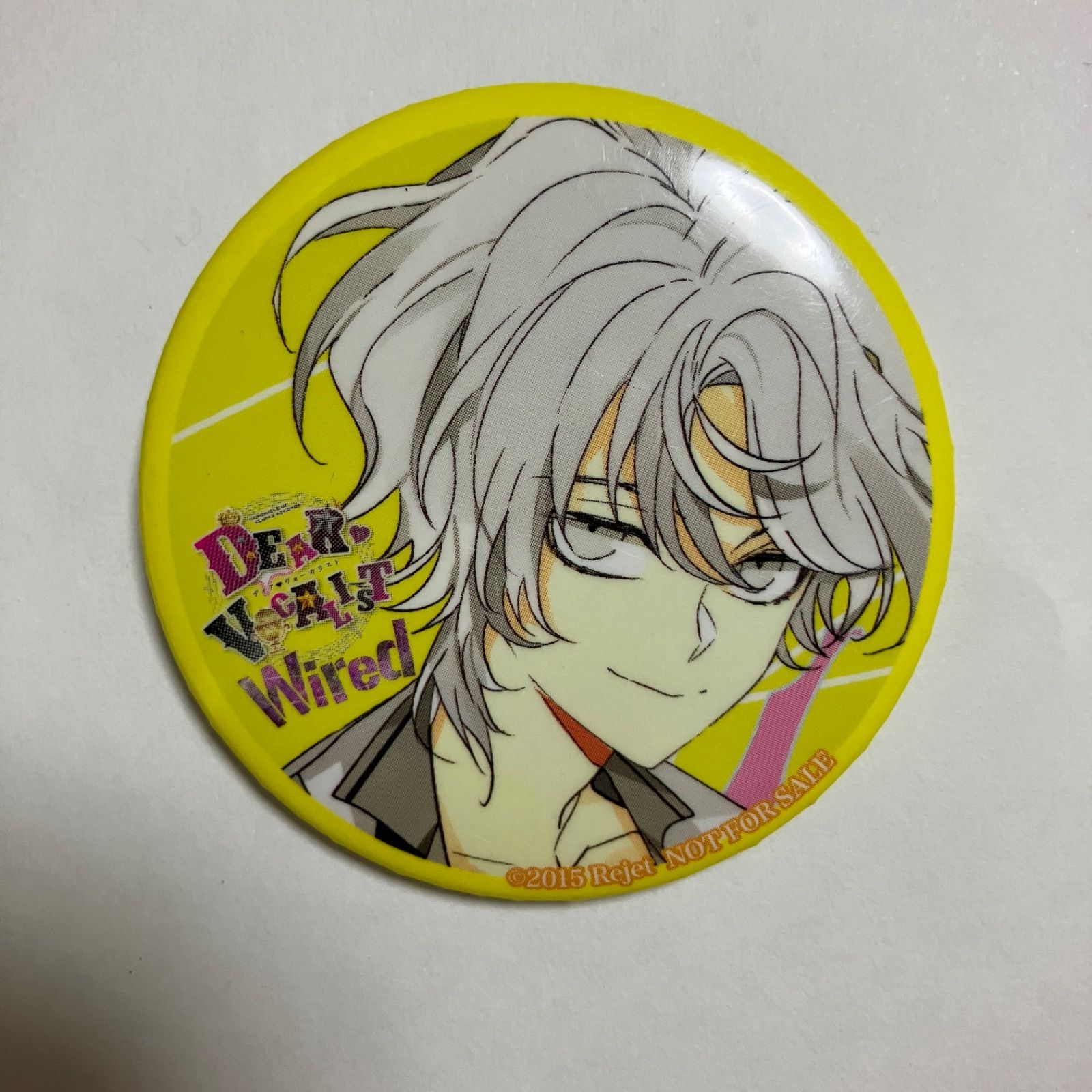 ディアヴォ　ディア　ヴォーカリスト　ヨシュア　缶バッジ △JOSHUA ヨシュア 缶バッジ DEAR VOCALIST Wired ディア