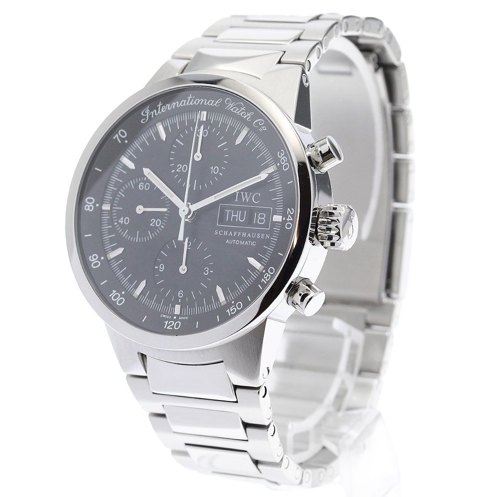 IWC IWC SCHAFFHAUSEN IW370708 GST クロノグラフ デイデイト 自動巻き メンズ _908420