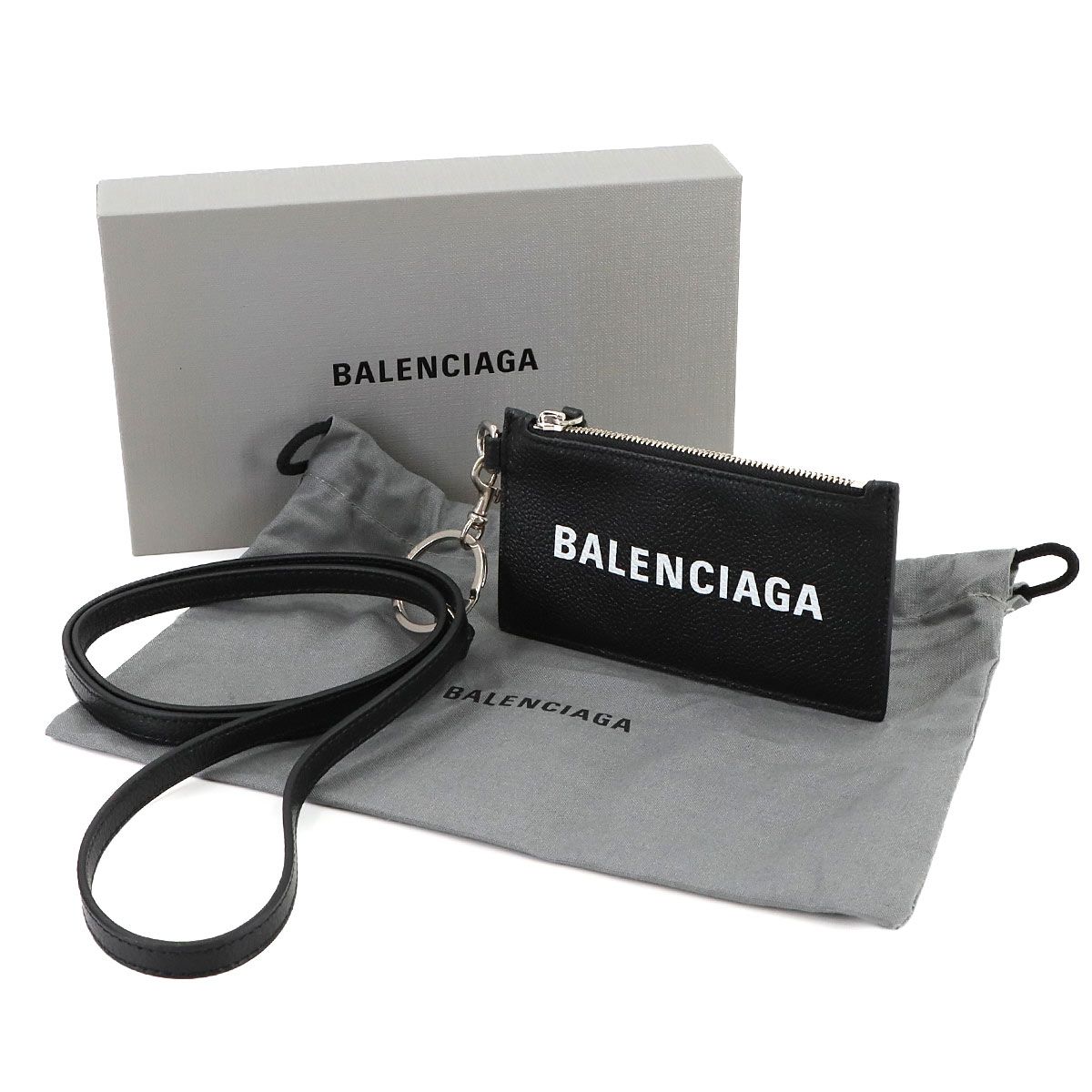 新品同様 バレンシアガ BALENCIAGA キャッシュ カードケース付き