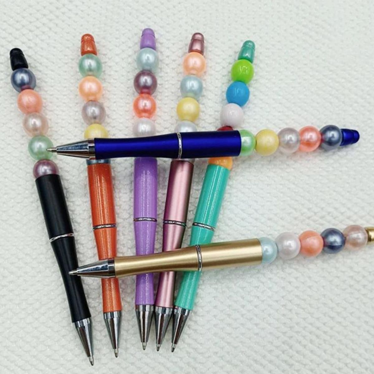 ビーズボールペン カスタムボールペン 芯交換可能 本体 パーツ