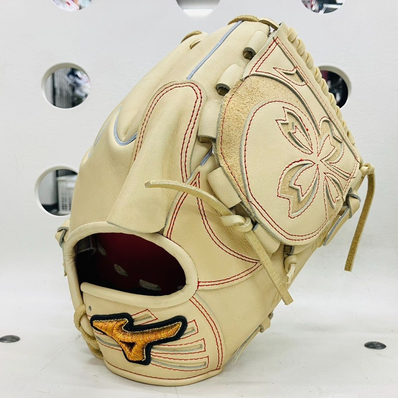 ジャンポールゴルチエ Vサイバー ハンドバッグ がま口 型押しロゴ