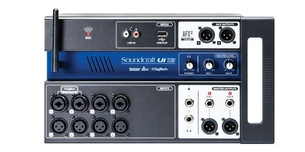 WJ25 Soundcraft サウンドクラフト Ui12 デジタル ミキサー リモートコントロール 音楽 音響機器