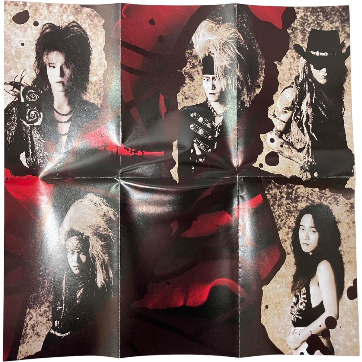 X BURN OUT TOUR '88 ポスター X BURN OUT TOUR '88 ポスター X JAPAN BURN OUT TOUR '88 OCT