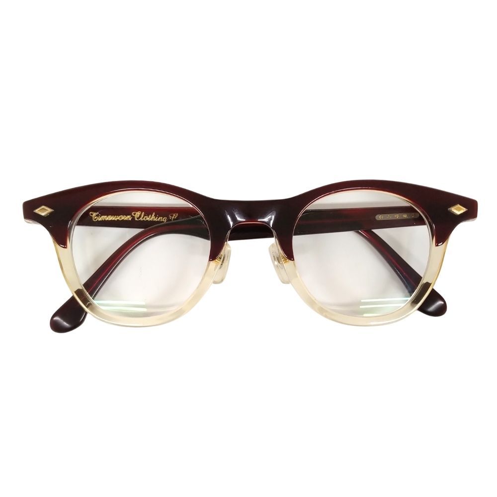白山眼鏡 atlast アットラスト サングラス メガネ コラボ 限定 ATLAST&CO アットラスト 白山眼鏡 度入り メガネ バーガンディー
