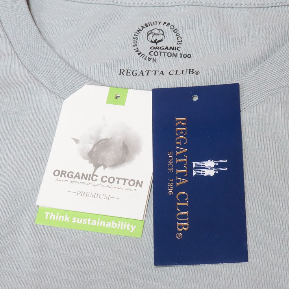 秋冬/REGATTA CLUB/LLサイズ/長袖Tシャツ オーガニックコットン