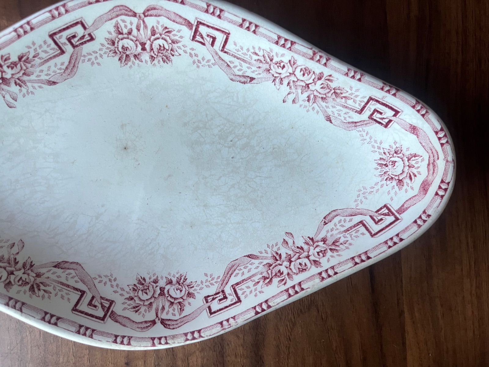 フランスアンティーク ムーランデルー TEERE DE FER ラヴィエ皿