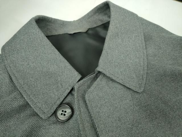 平和屋本店□希少 男性 トンビコート 和装コート 灰色 逸品  