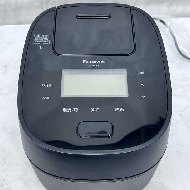 おどり炊き 即納します パナソニック SR-M10B-K 可変圧力IH炊飯