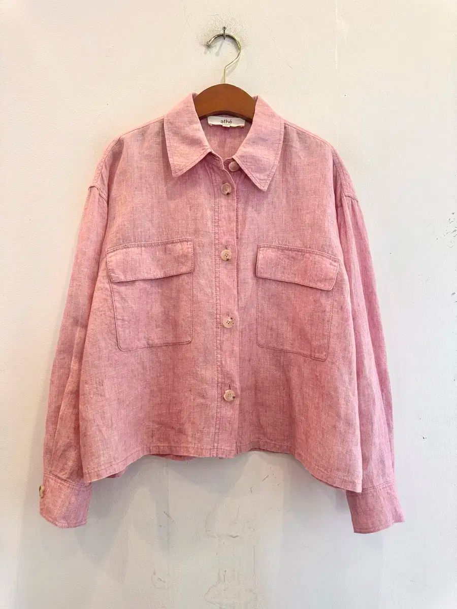 66 フリー vanessabruno ヴァネッサ ブリューノ Athe アッテ リネン シャツ ジャケット 販売しています