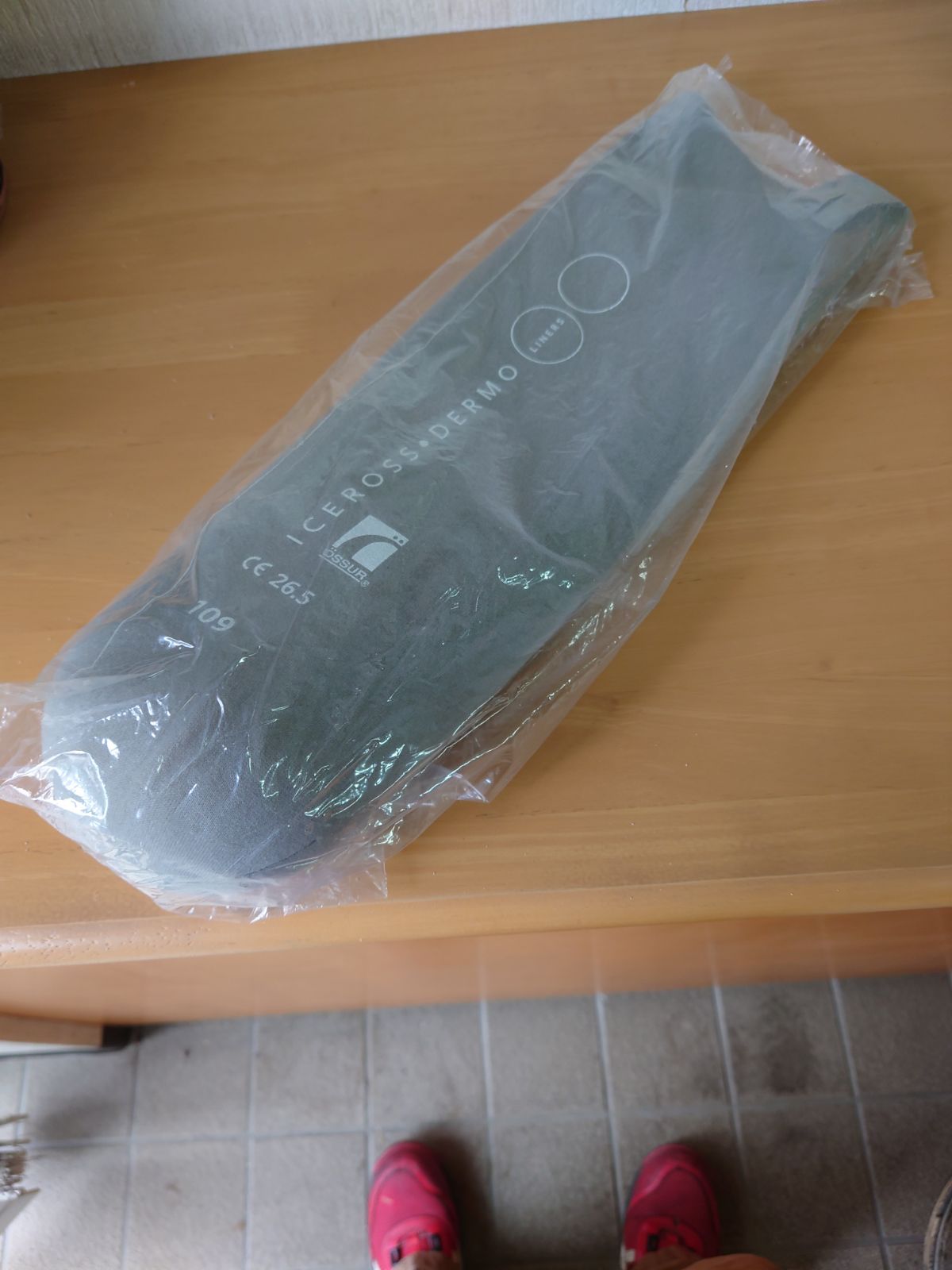 OSSUR 下腿用ライナー Iceross Dermo クッション ピン無しタイプ