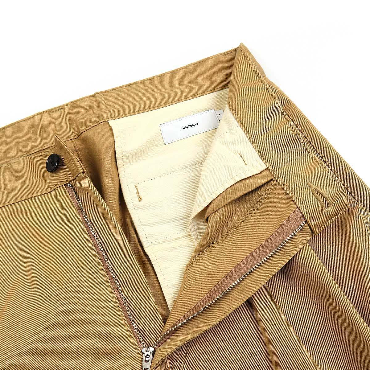 Graphpaper グラフペーパー 18SS TWO TUCK CHINO PANT 2タック