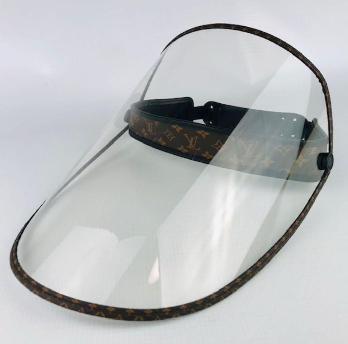 新品同様★ルイヴィトン・ビジェールLV シールド モノグラム サンバイザー 美品☆LOUIS VUITTON・ルイヴィトン ビジェール・LV シールド