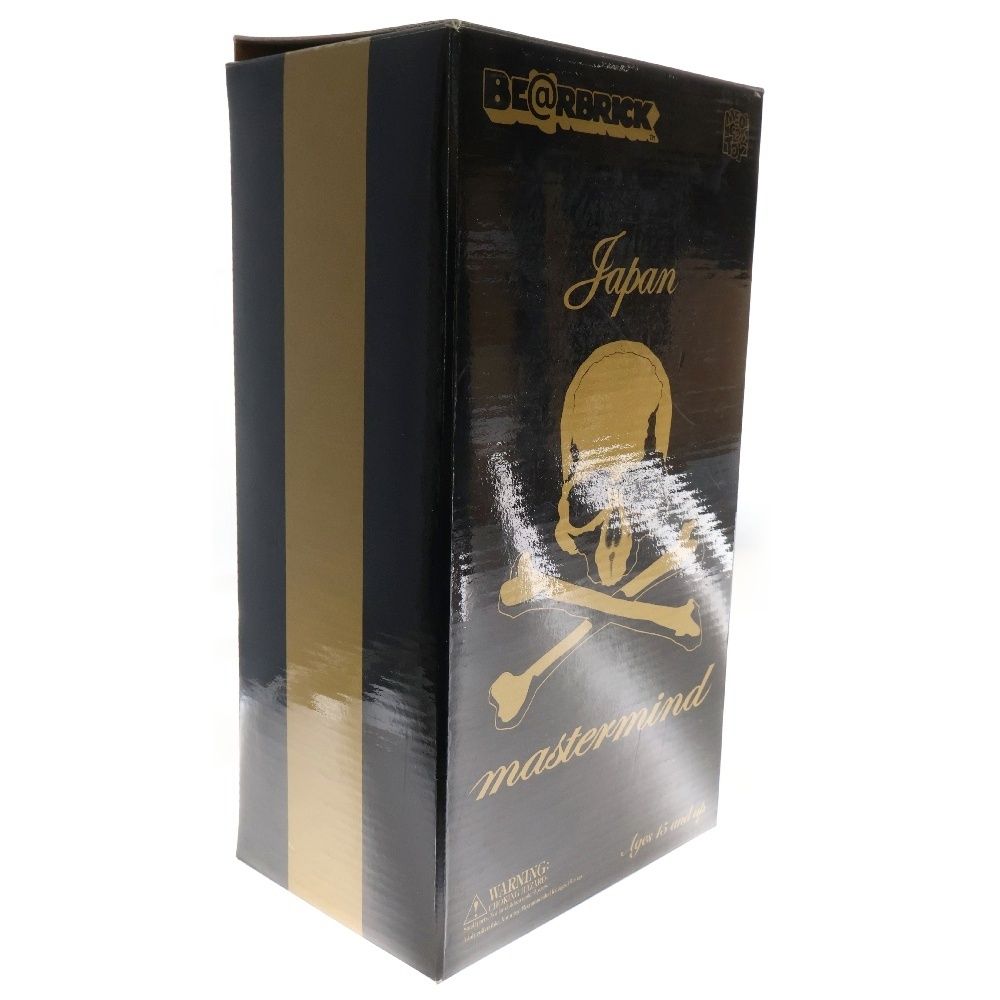 MEDICOM TOY - 【レア】400% BE@RBRICK マスターマインド【初期】 Bearbrick WORLD WIDE TOUR Mastermind 400% JAPAN Gold Chrome