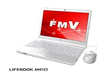 【中古】 富士通 15.6型ノートパソコン FMV LIFEBOOK AH41 C3 アーバンホワイト AMD E2-9000 メモリ 4GB SSD 256GB FMVA41C3W 豊富な，安い 【中古】 富士通 15.6型ノートパソコン FMV LIFEBOOK