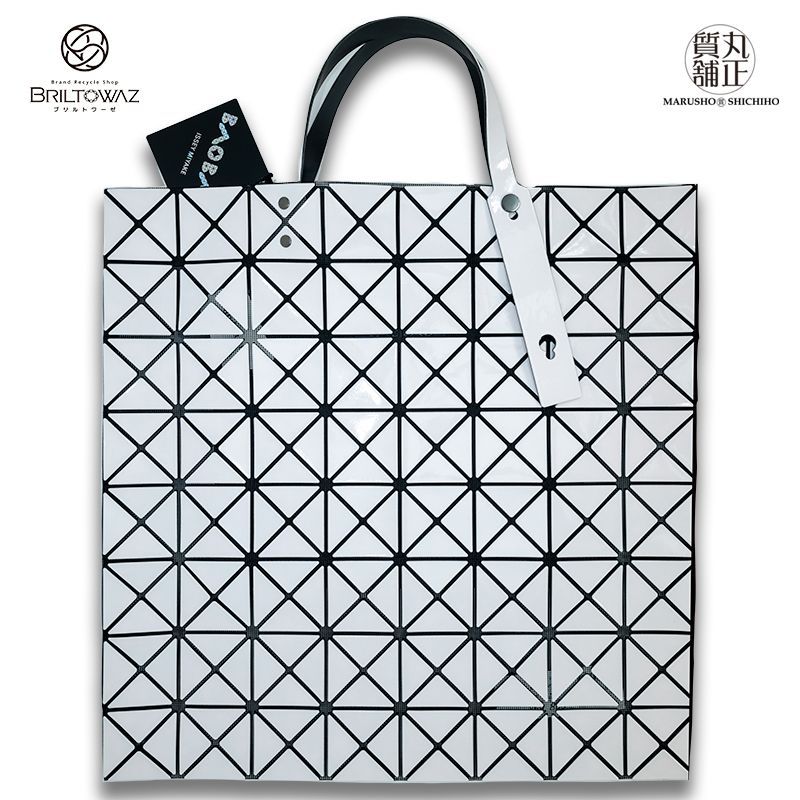 BAOBAO ISSEY MIYAKE LUSENTトートバッグ 白 ホワイト BB55