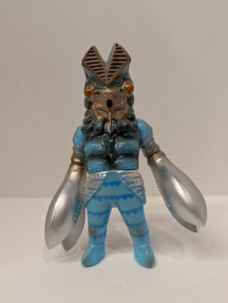 MAXTOY 円谷プロ ミニソフビ怪獣倉庫シリーズ バルタン星人 水色