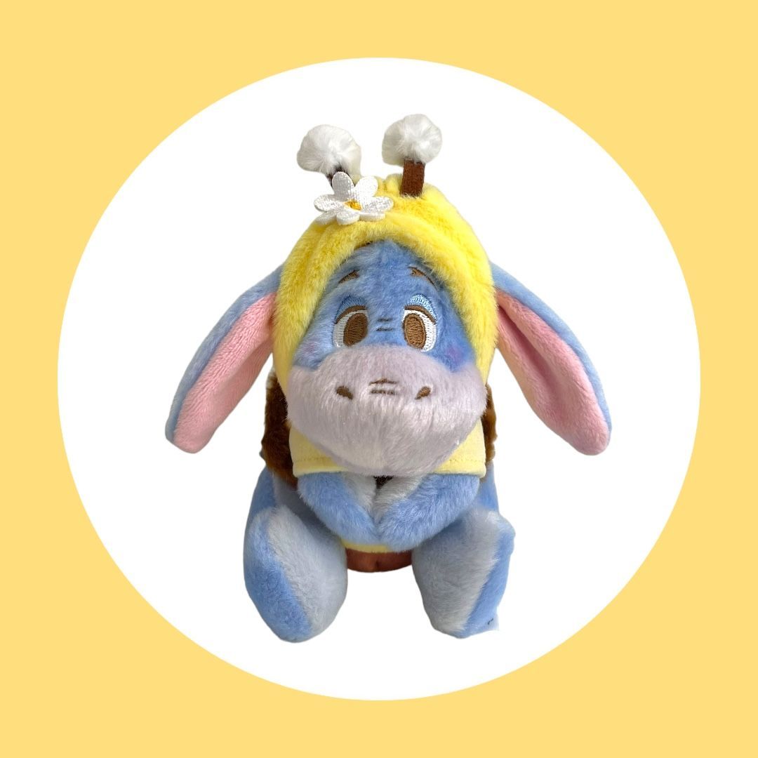 ディズニーストア25周年記念 ぬいぐるみキーホルダー/ハンカチ　4点セット ディズニーストア25周年記念 ぬいぐるみキーホルダー/ハンカチ4
