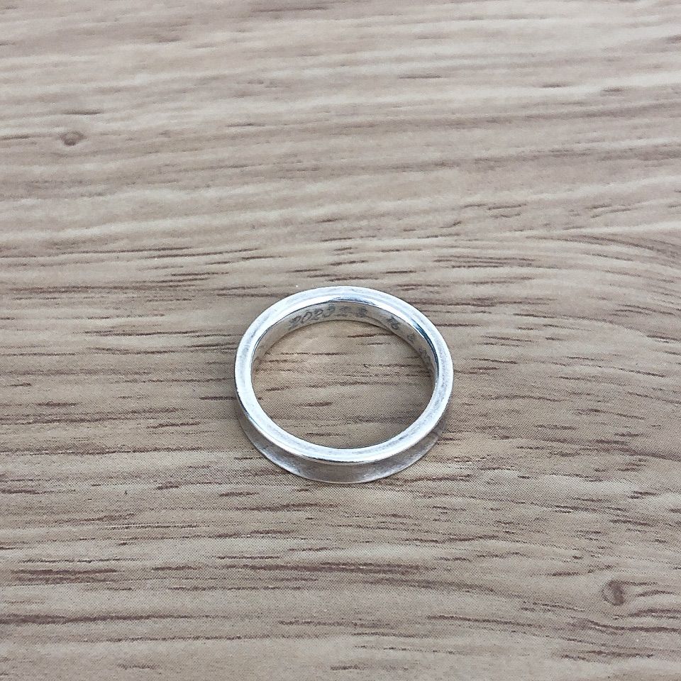 ティファニー　925シルバー リング 1925刻印　ヴィンテージ　12号 ティファニー 925シルバー リング 1925刻印 ヴィンテージ