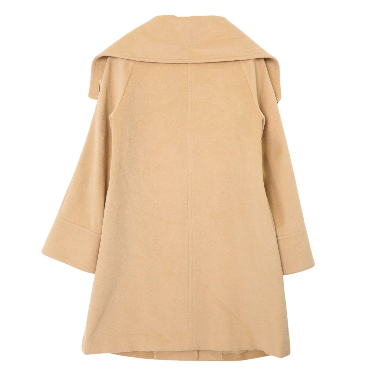 ANAYI アナイ　ビッグカラー　アンゴラ　ウールコート　美品 ANAYI アナイ ビッグカラー アンゴラ ウールコート 美品