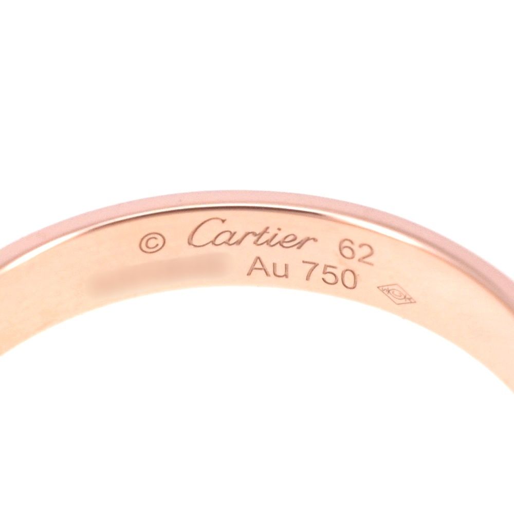 カルティエ CARTIER ラブ リング スモールモデル サイズ62 JP22 K18PG レディース S 139310