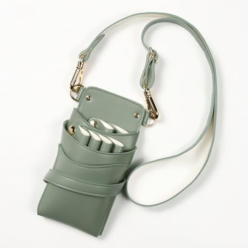 ｄｅｅｄｓ DEEDS 4~6丁入 シザーケース シエーナ モーヴグリーン S364