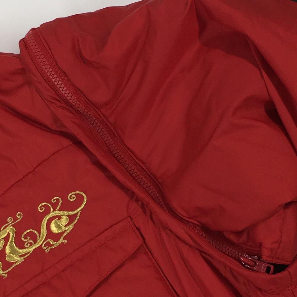 超 ダンスウィズドラゴン 2WAY中綿ジャケット レッド 袖着脱可 ネック裏起毛 メンズ 3 L ゴルフウェア Dance With Dragon LLC-HASEGAWATOSO_COM