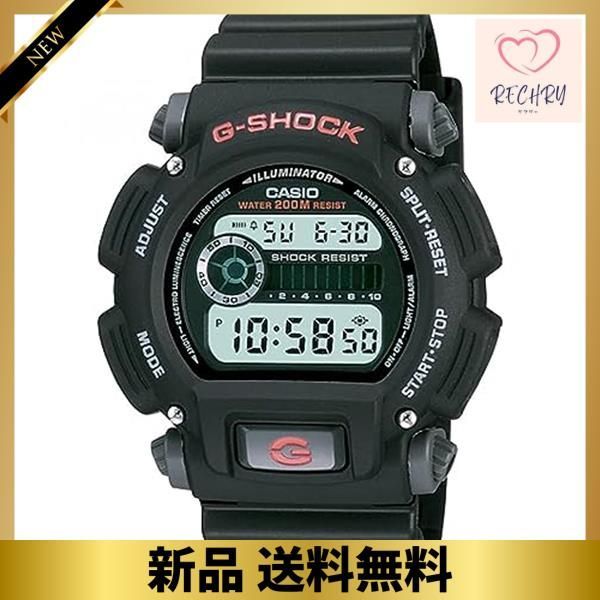 ブラック/レッド/グレー [カシオ]CASIO 腕時計 Gショック （G-SHOCK） メンズ腕時計 DW-9052-1V 日本未発売 海外モデル  逆輸入品 [並行輸入品]