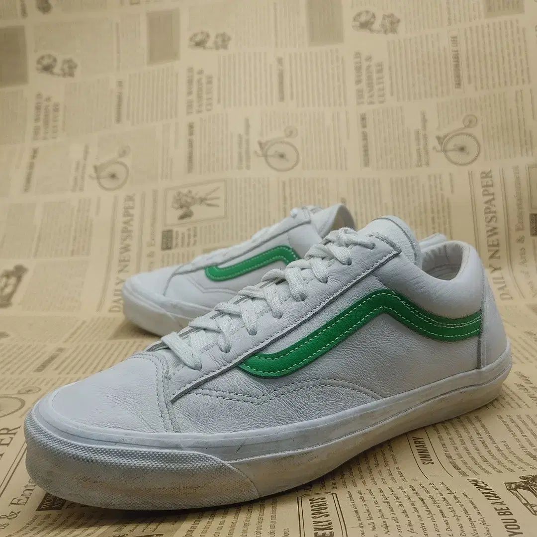 VANS(バンズ) スタイル 36 LX グリーン スニーカーズ 280