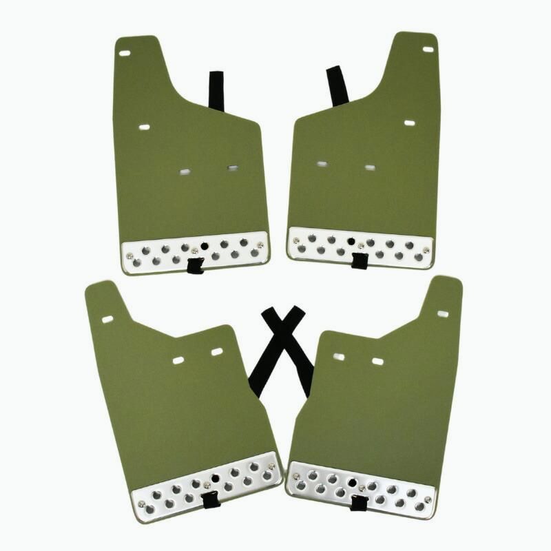 ジムニー JB64 マッドガード マッドフラップ モスグリーン ブラック レッド 泥除け フロント リア 雪 泥 オフロード 設計 外装 Jimmy 1台分 外装 カーキ