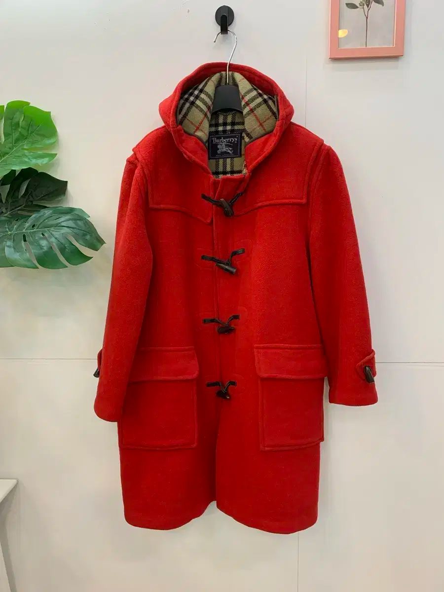 Burberry♡赤 ダッフルコート 100cm 正規品 BURBERRY(バーバリー ) 赤 ダッフル コート ロースト