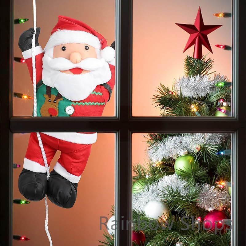 ちー様オーダー品　クリスマスツリー　サンタクロース　パクパクパペット　人形劇 santa-001.jpg