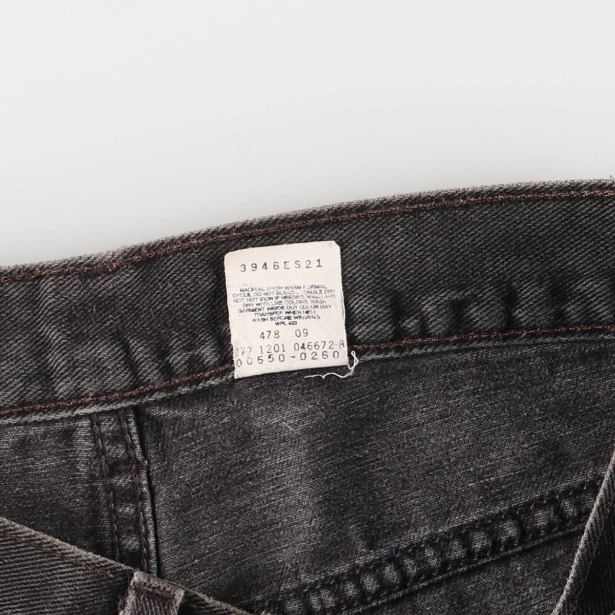 古着 00年代 リーバイス Levi s 550 RELAXED FIT ブラックデニム テーパードデニムパンツ メンズw30相当 eaa419486 KIN-KAAI_COM