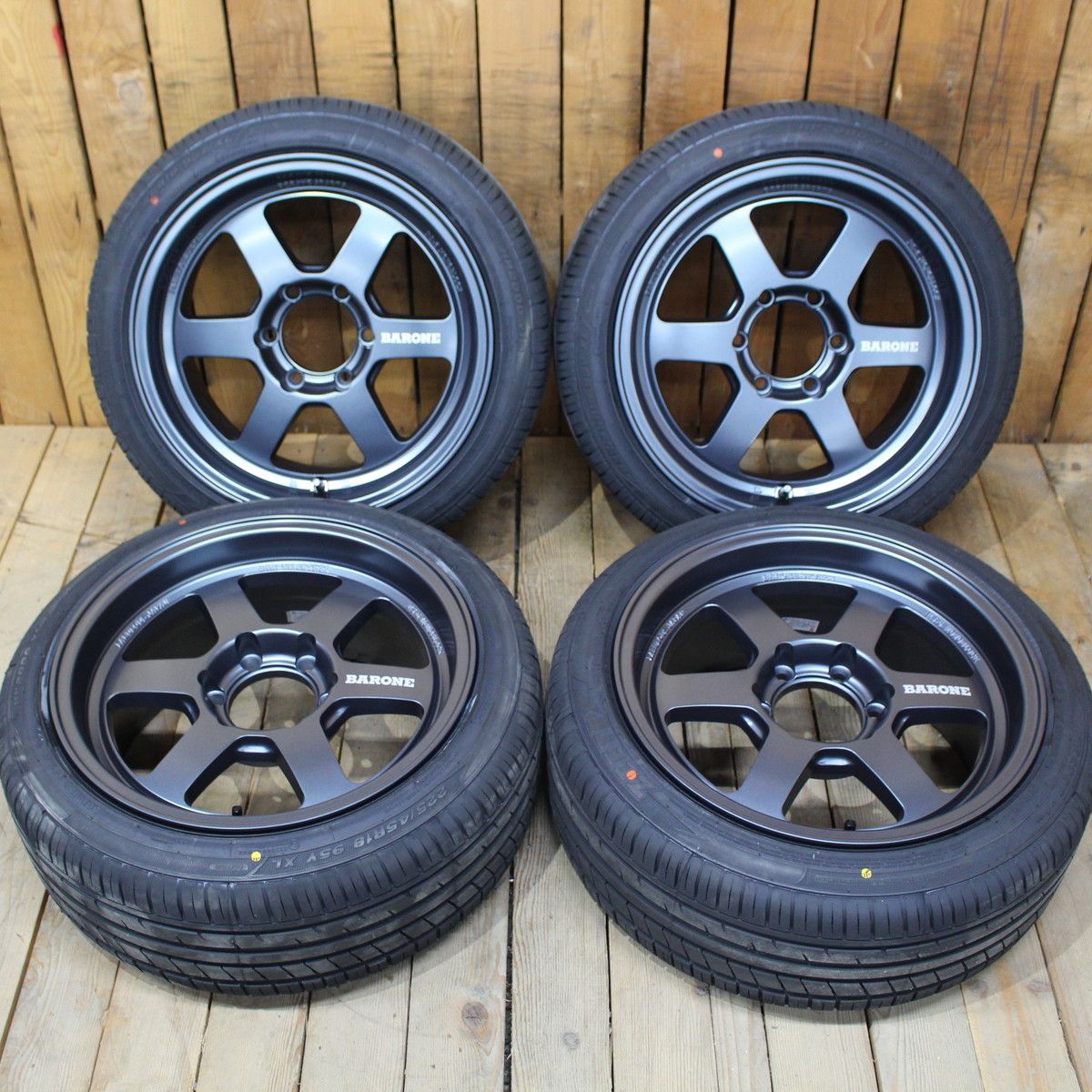 ファブレス　RS-6 20インチ　9j +25 6H 139.6 ハイエース ファブレス公式サイト » FABULOUS BARONE RS-6 1PIECE 6H139.7