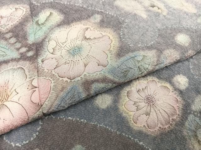 平和屋着物○訪問着 作家物 辻が花 暈し染め 正絹 逸品 AABC6806ph 平和