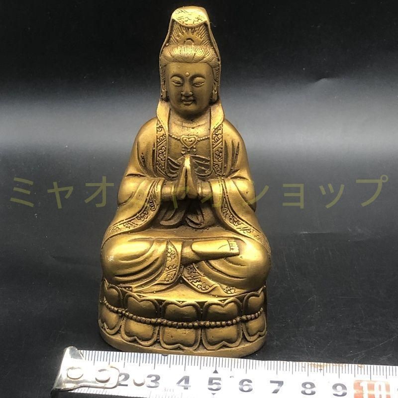 銅器 仏教美術  送子観音菩薩   工芸品美術品 置物 銅器 仏教美術 送子観音菩薩 工芸品美術品 置物 銅器 仏教美術 送