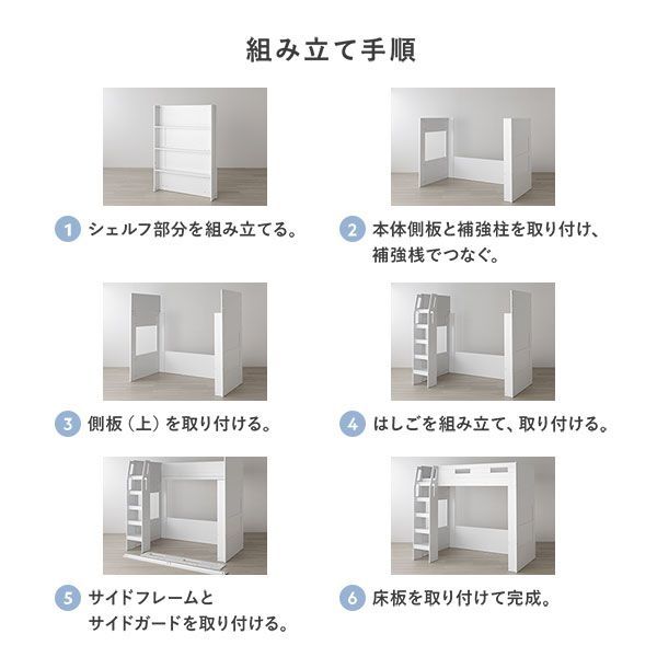 本体固定はしご サイドガード付