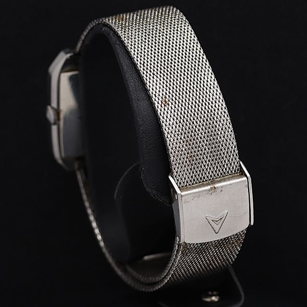 【美品】セイコー 手巻き 2220-3170 シャリオ 黒文字盤 スクエア セイコー 手巻き 2220-3170 シャリオ 黒文字盤 スクエア
