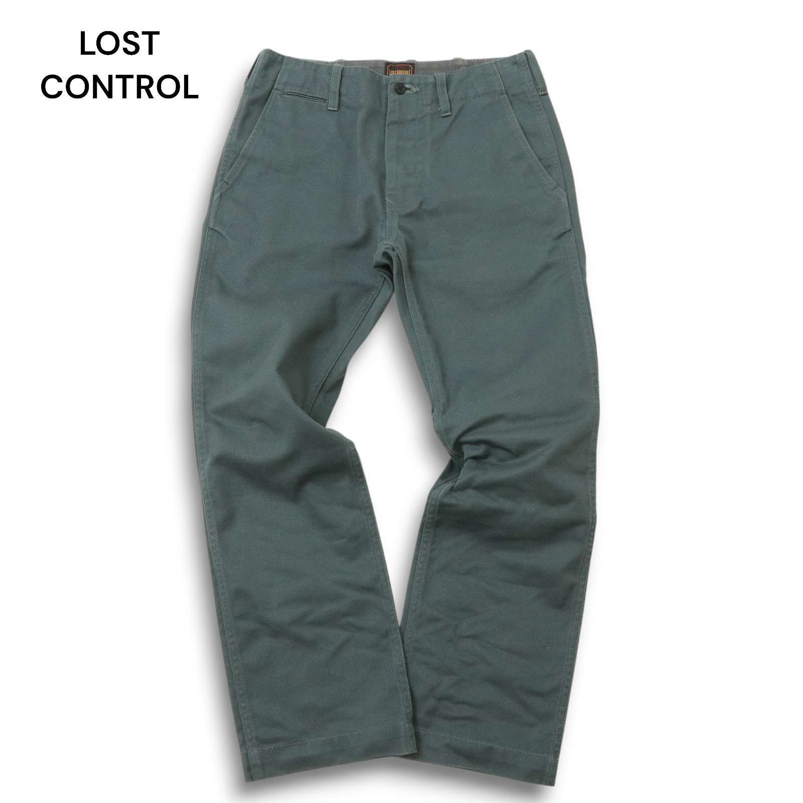 ロストコントロール S-P Trousers チノパン パンツ LOST CONTROL ロストコントロール 通年☆ ストレート スラックス