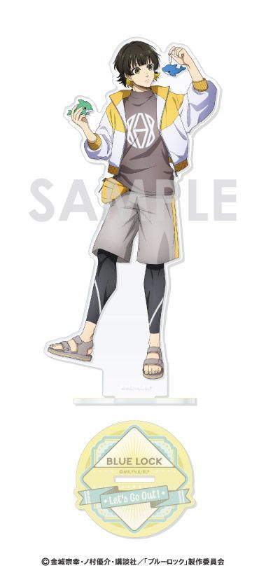 【新品・公式】ブルーロック アクリルスタンド～Let's Go Out! 2～ 2.蜂楽 廻 公式グッズ colleize コレイズ