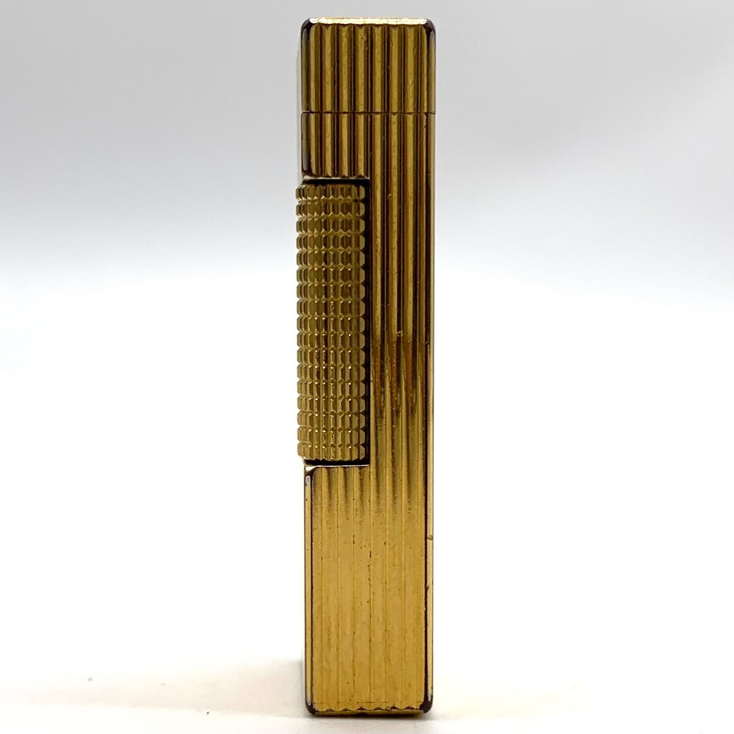 火花未確認】Dunhill ガスライター ローラータイプ ゴールド ダンヒル