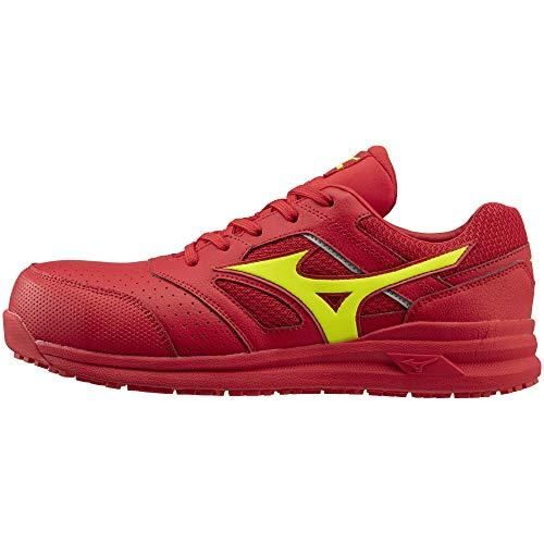 2営業日で発送 MIZUNO ミズノ ミズノ プロテクティブスニーカーオールマイティ LS R2 11L レッド×イエロー 25.0 F1GA21006225.0 7217