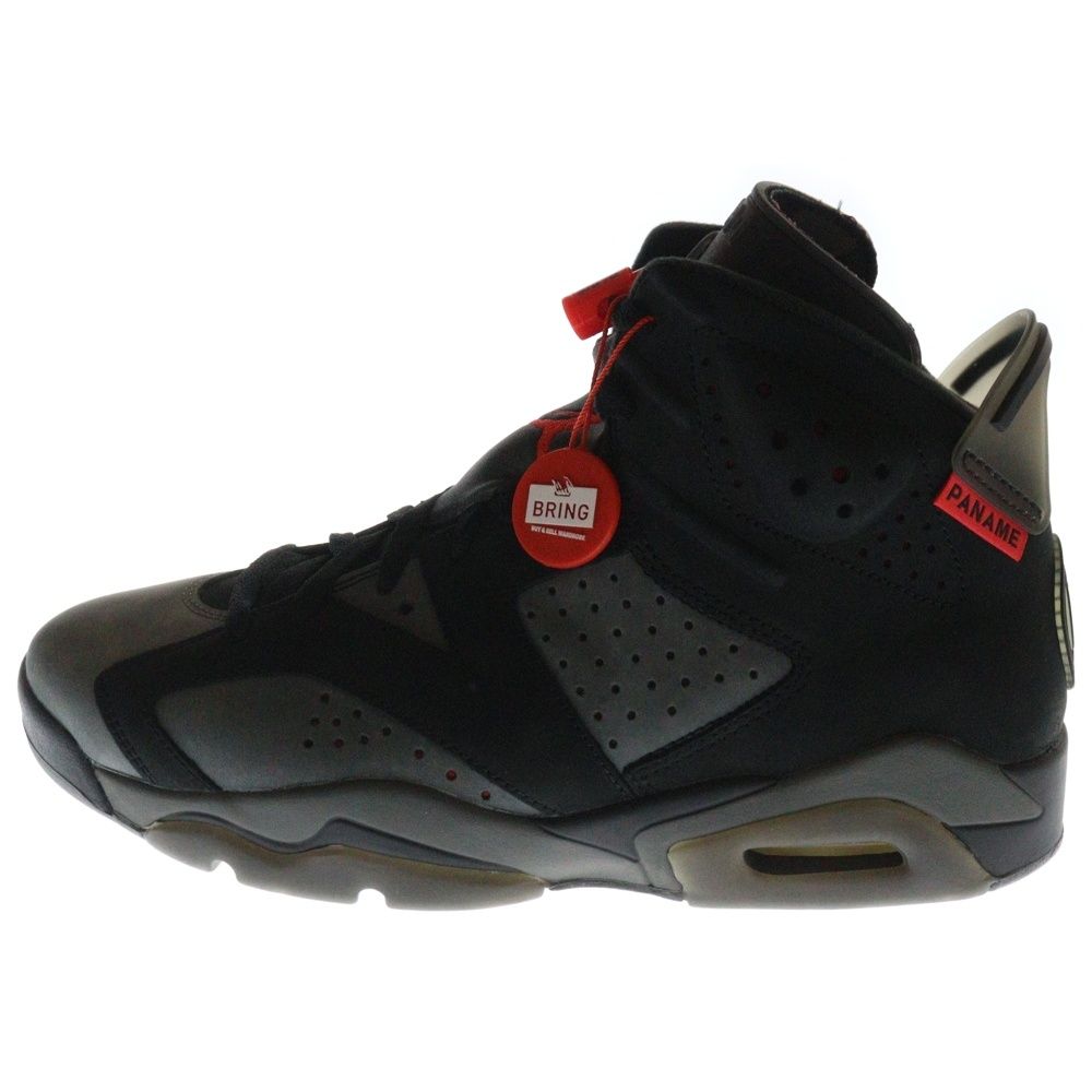 NIKE (ナイキ) AIR JORDAN 6 RETRO PSG エアジョーダン 6 レトロ パリサンジェルマン ハイカットスニーカー ブラック/グレー US9/27cm CK1229-001