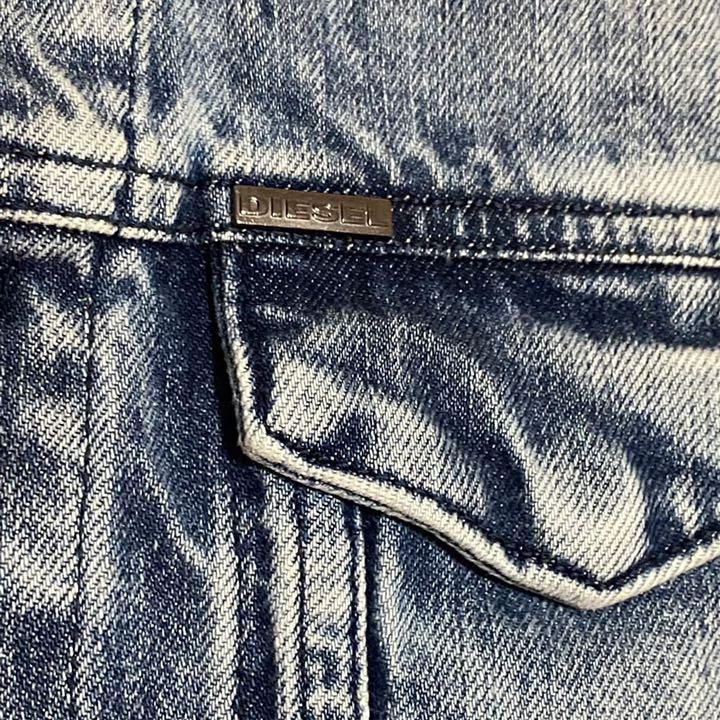 Diesel Industry ディーゼル デニムジャケット ダメージ - メルカリ