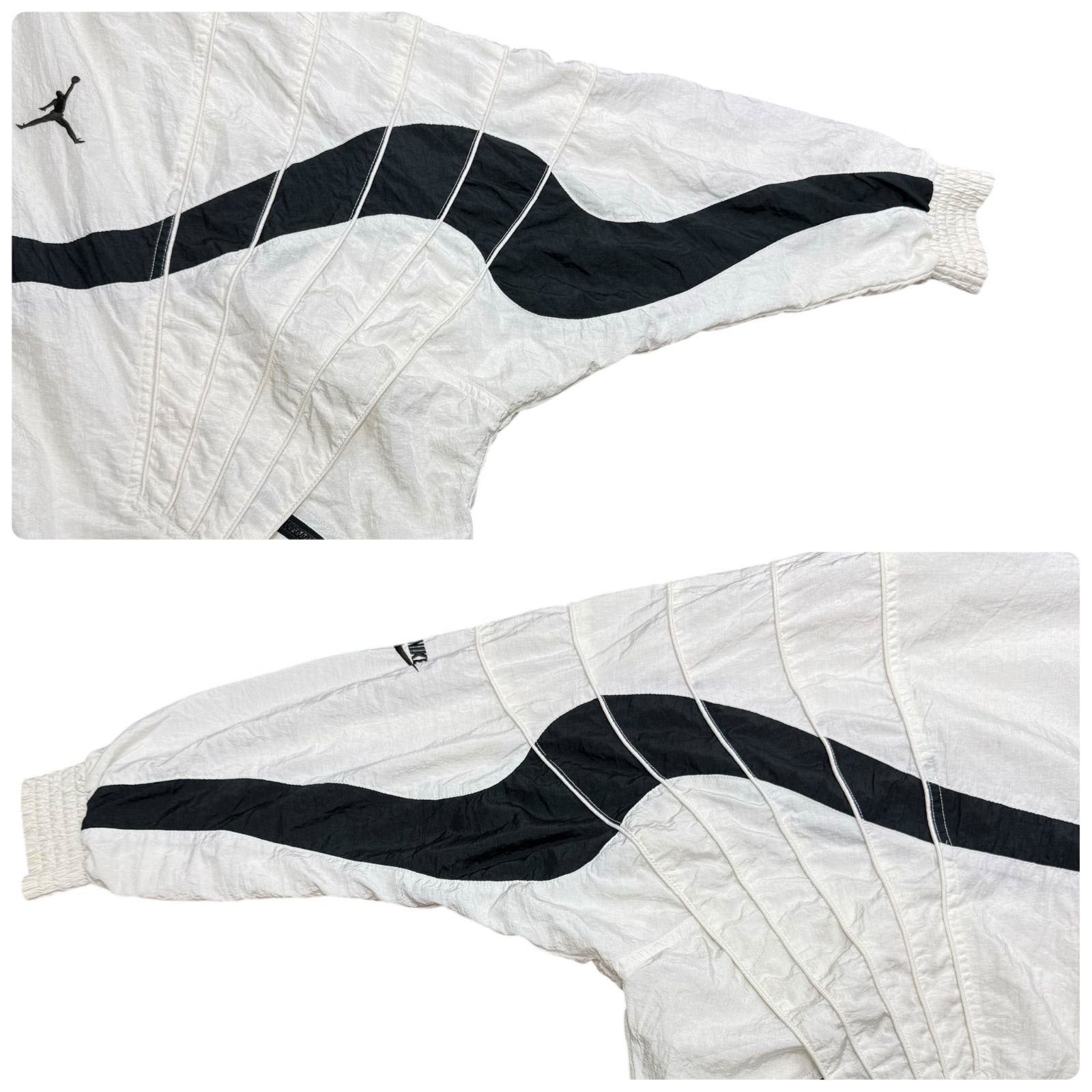 90s AIR JORDANxNIKE ナイロンジャケット ウェーブスウォッシュ 90s